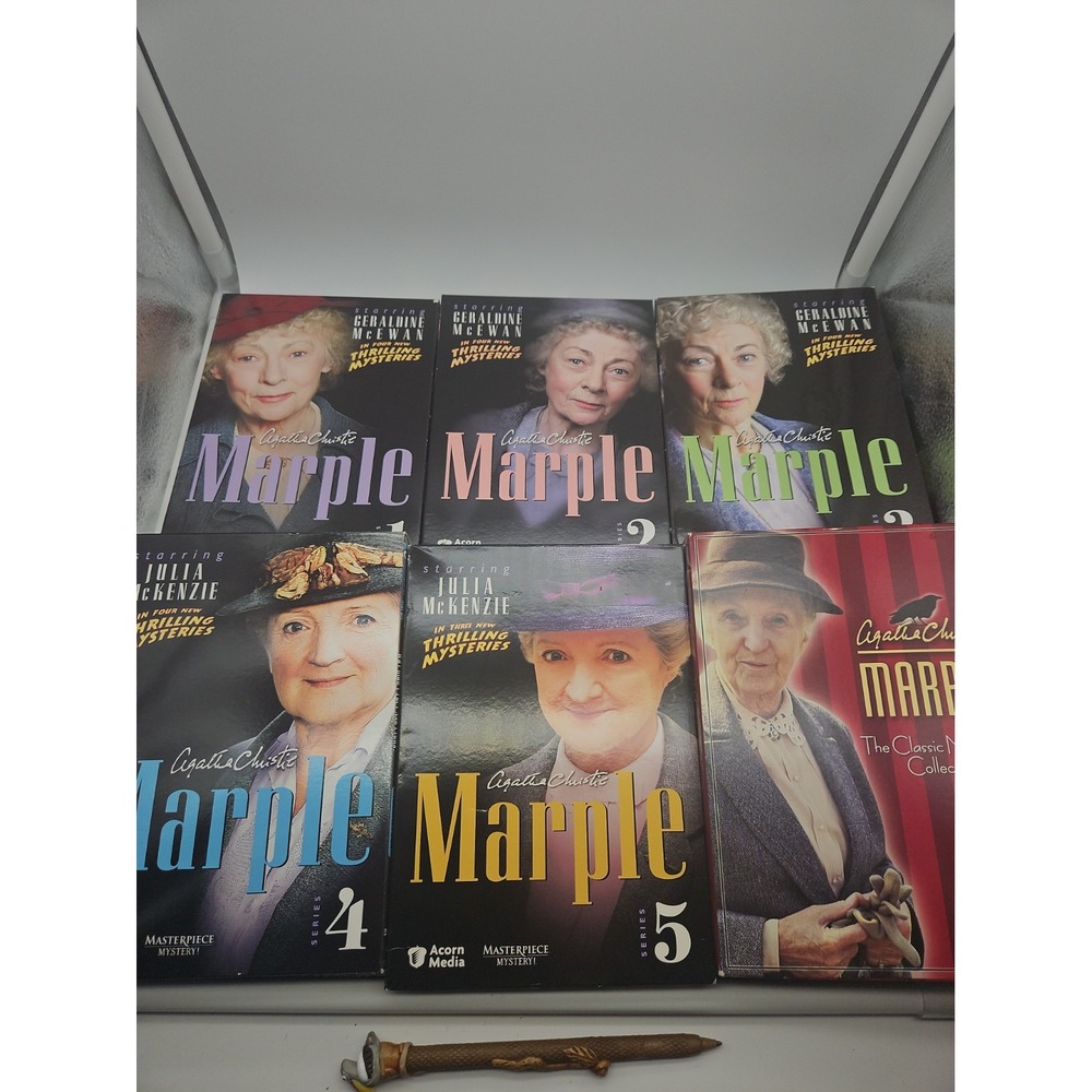 Agatha Christie's Marple: Series 1–5 Plus Bonus DVD Box Set Lot (Acorn Media)